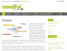 Tablet Screenshot of needful.de